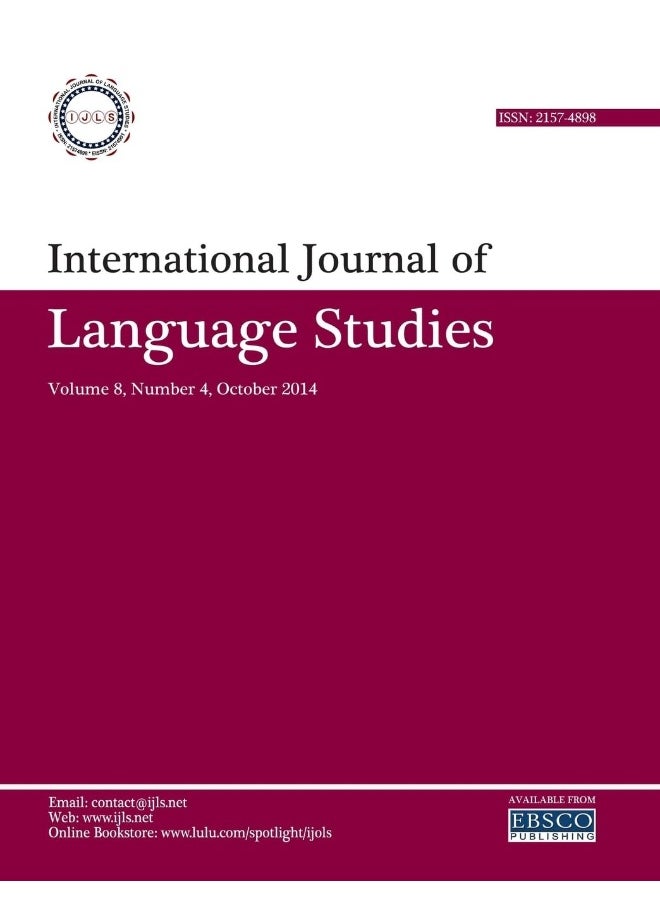 International Journal of Language Studies (IJLS) - volume 8(4)  - Image 1