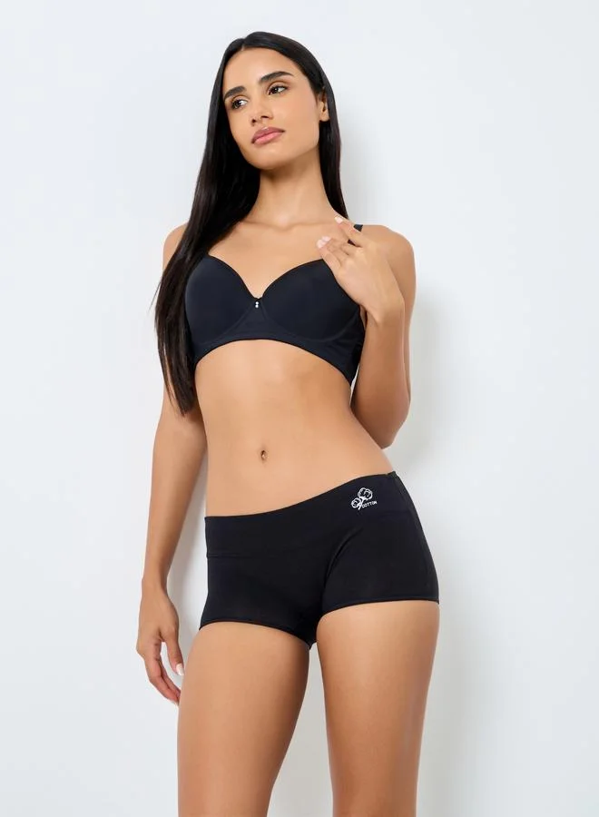 ستايلي مجموعة من 4 - سروال داخلي بوي شورت