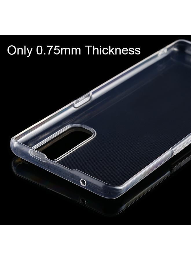 اس-توب جراب شفاف فائق النحافة لهاتف OPPO Find X2 مصنوع من مادة TPU - Image 5