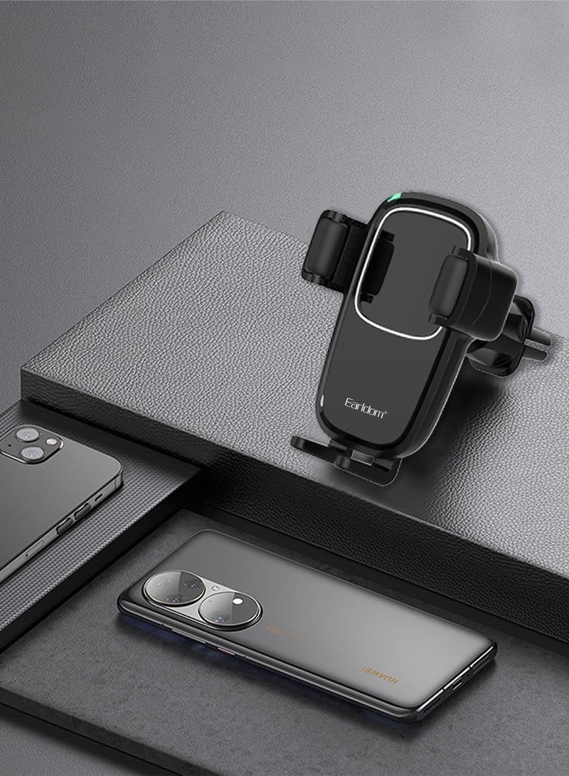 Earldom WC 25 Wireless Car Charging Holder Black - Image 4