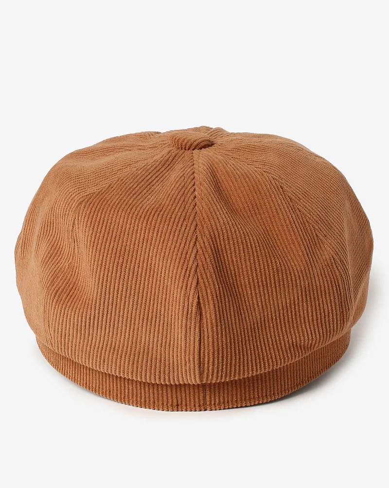 Haute Sauce  Solid Brown Vintage Breton Cap for Women | Best Price UAE