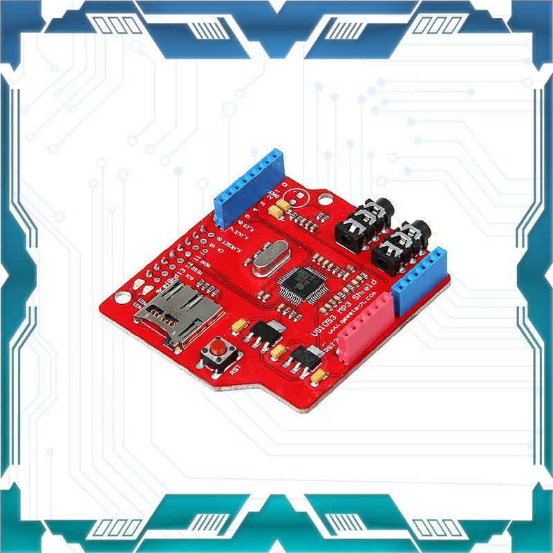 VS1053 module VS1053 MP3 module with power amplifier decoder board onboard recording function VS1053 Module