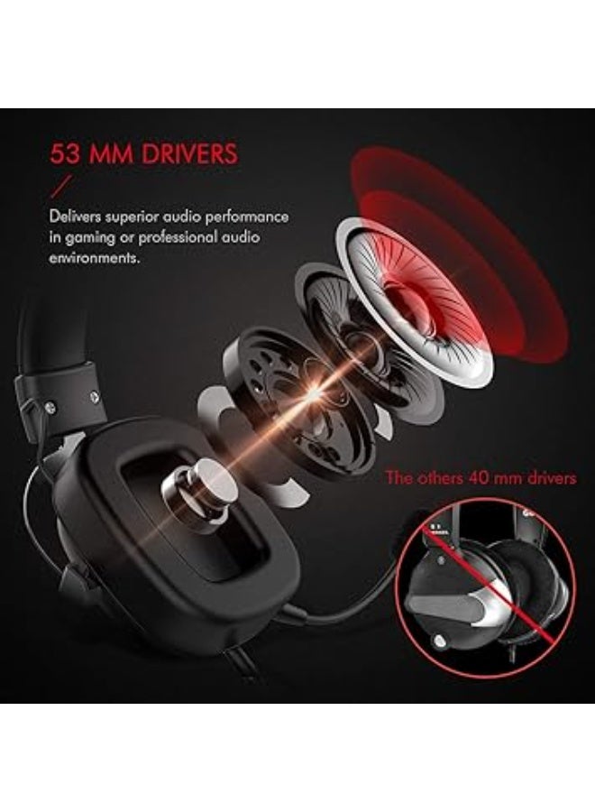 Havit Wired Stereo Gaming Headphones with Auxiliary Jack Input 3.5mm for PS4 HV-H2002D - Image 4