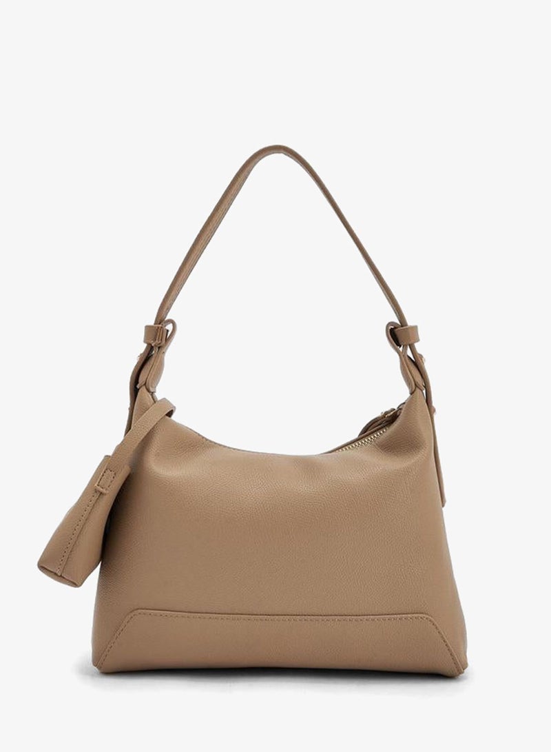 Flora Bella By Shoexpress FLORA BELLA SHOULDER BAG WITH HANGING BAG CHARM - Image 3