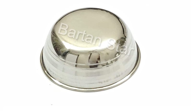 Bartan Star أوعية تقديم كبيرة الحجم من ستانلس ستيل بارطان ستار - عبوة من 4 (سعة 650 مل) - Image 3