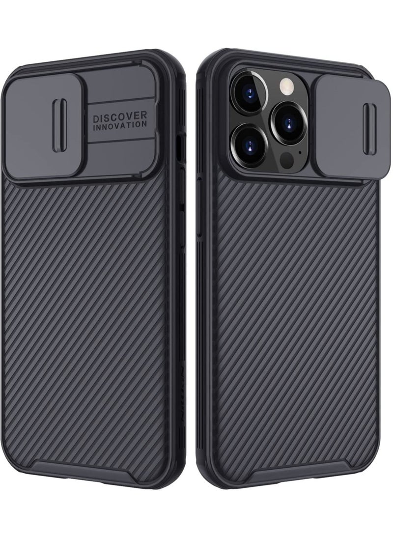 iPhone 14 Pro Max Case Cover CamShield Pro Slide Camera Protection Cover - Scratch Resistant - Protect Privacy Case for Apple iPhone 14 Pro Max 6.7 (2022) by(iPhone 14 Pro Max, Black) - Image 1