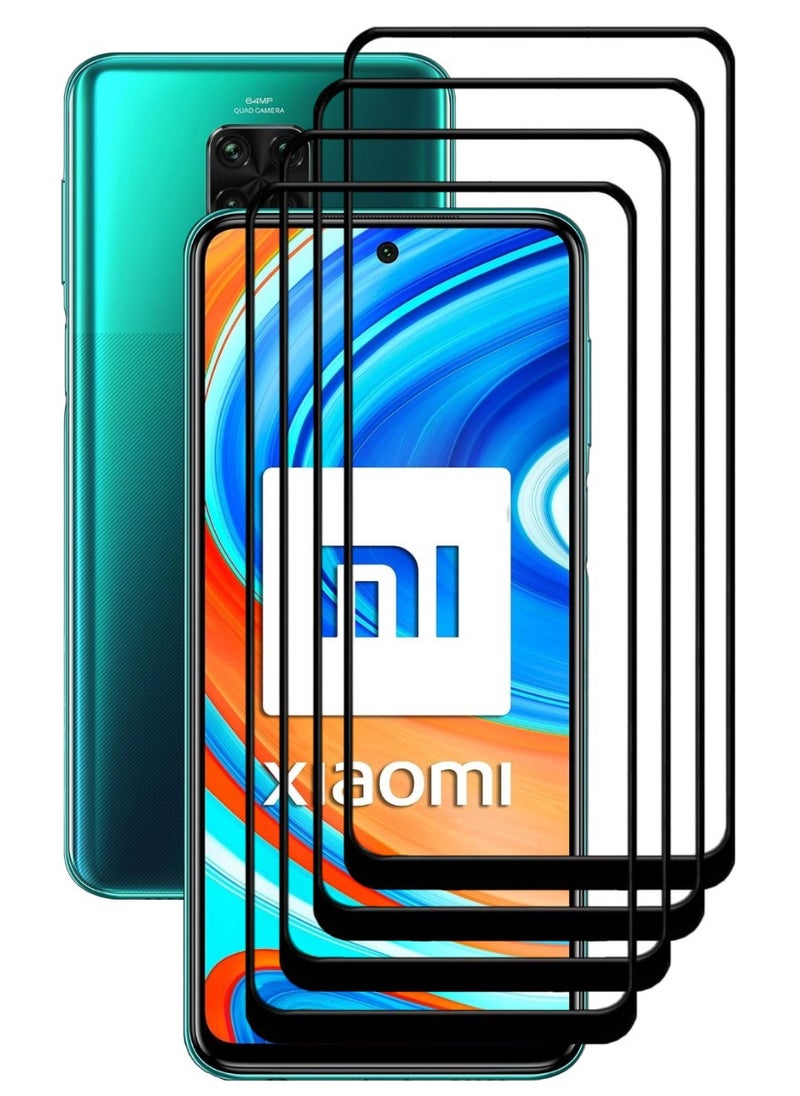 ACLIX 4 Pieces Antistatic ESD Dustproof Premium Quality High Definition Tempered Glass Screen Protector Designed For Xiaomi Redmi Note 9 Pro - Image 1