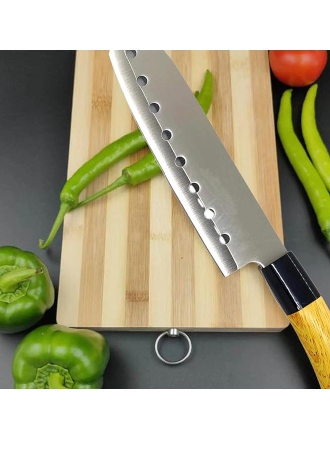 Spaceshoop Kitchen Knife with Wooden Handle  - Image 3