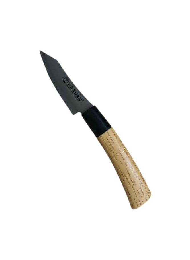 Spaceshoop Kitchen Knife with Wooden Handle  - Image 1