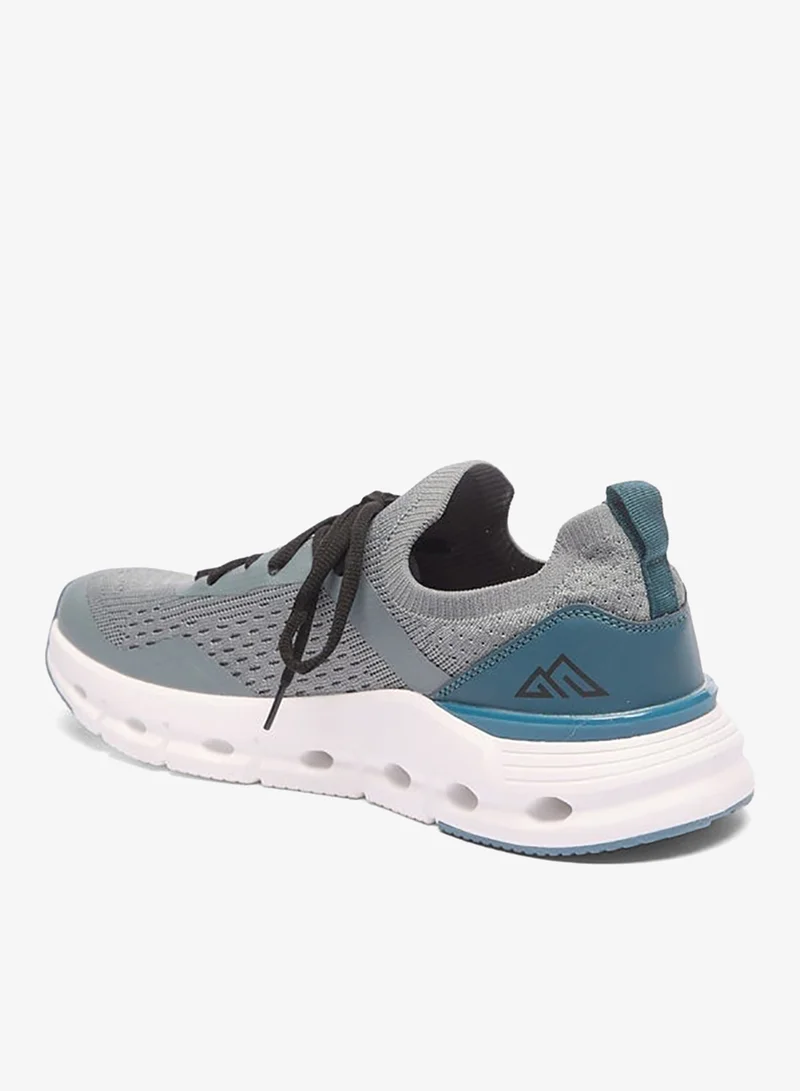 Oaklan by Shoexpress Colourblock Sneakers with Lace-Up Closure