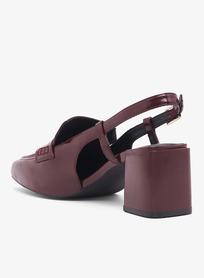 RAID  Block Heel Slingback Pumps for Women | Best Price UAE