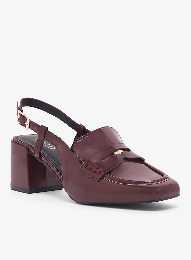 ريد حذاء كعب نسائي كاجوال - Image 2