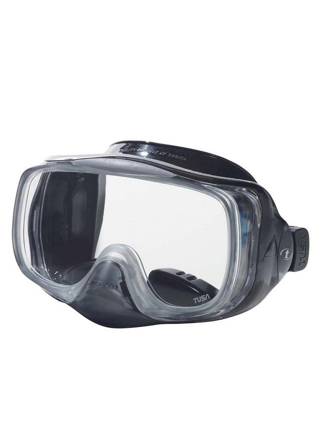 TUSA M32 Imprex 3D Hyperdry Scuba Diving Mask, Black;Black - Image 1