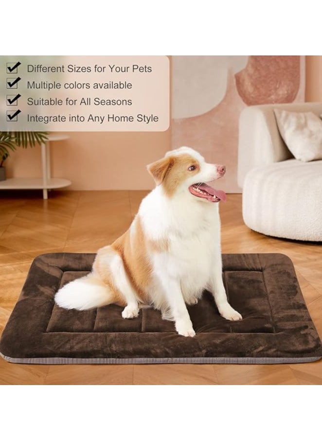 Moro Moro Luxury Velvet & Leather Dog Mattress – Soft, Durable & Non-Slip Pet Bed  - Image 4