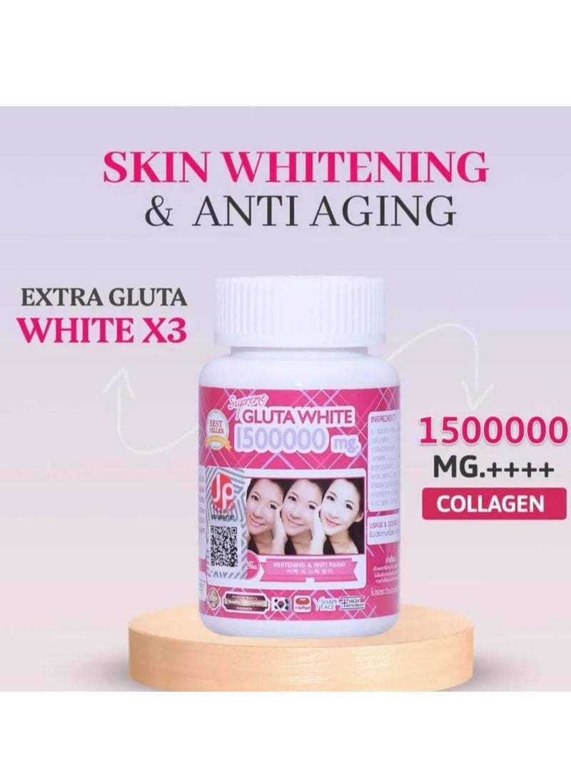 Gluta White Korean whitening capsules Gluta White 1500000 - Image 1