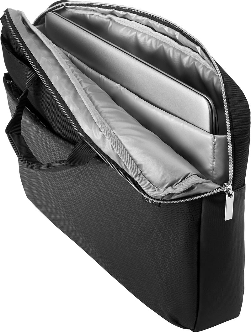 HP 4QF95AA Duotone 15.6in Laptop Briefcase - Black and Grey - Image 3