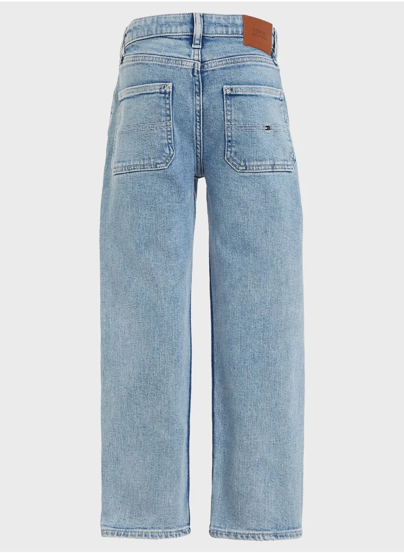 TOMMY HILFIGER Kids Straight Fit Jeans