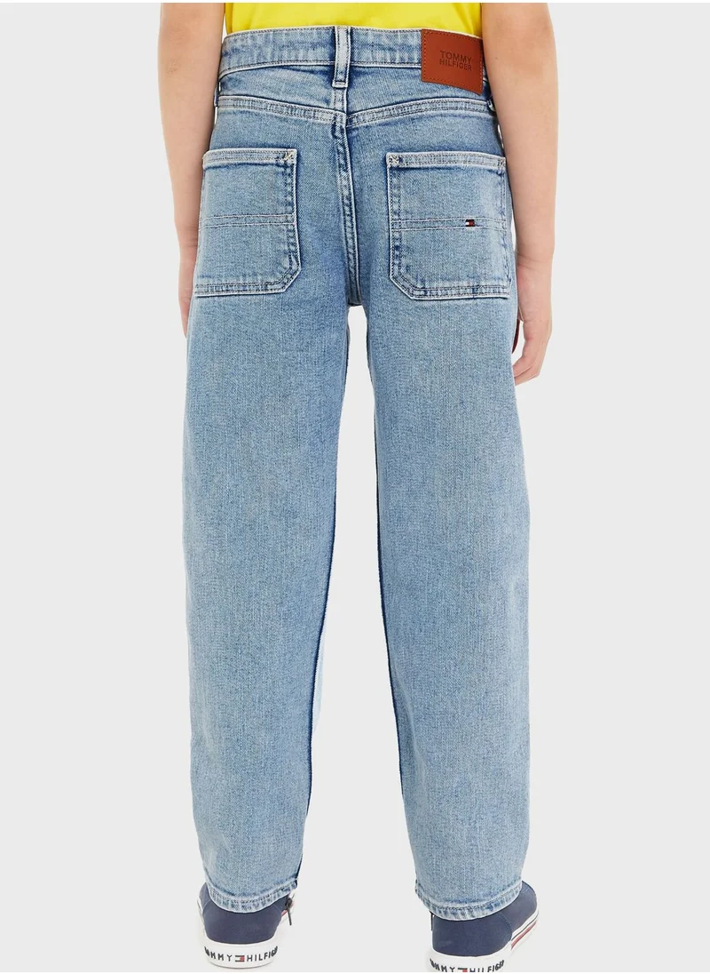 TOMMY HILFIGER Kids Straight Fit Jeans
