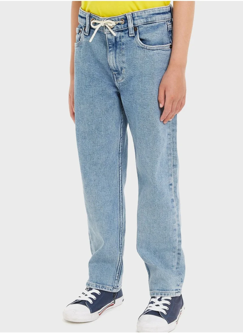 TOMMY HILFIGER Kids Straight Fit Jeans