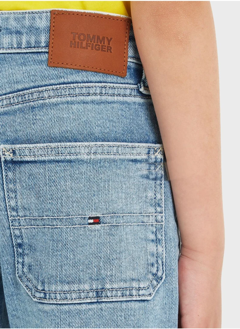 TOMMY HILFIGER Kids Straight Fit Jeans