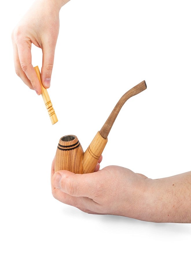 Dr Watson Dr. Watson - Tobacco Pipes, Set of 3, Classic Shape, Handmade from Natural Materials - Image 4