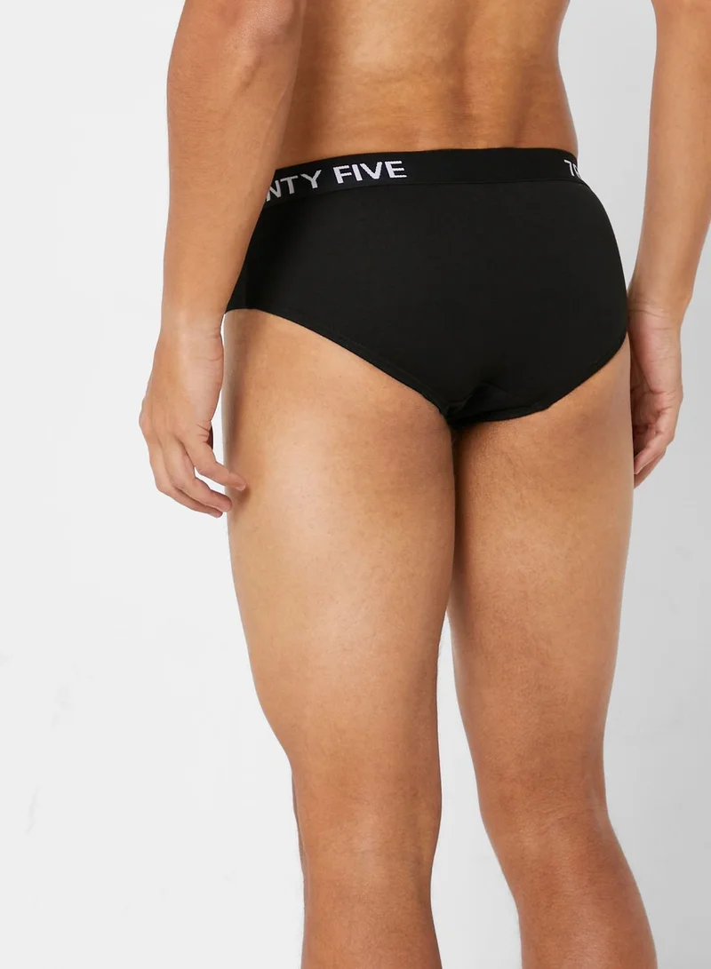 Seventy Five Basics Waist Band Hunk Brief With Antibacterial Finish