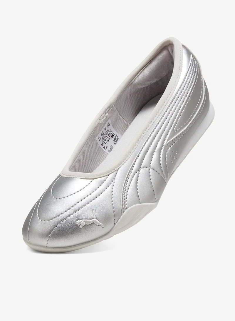 Puma PUMA Silver-Feather Gray Catch Soleil Ballerina Metallic Glam for Women | Best Price UAE