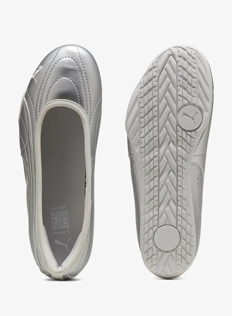 Puma PUMA Silver-Feather Gray Catch Soleil Ballerina Metallic Glam for Women | Best Price UAE
