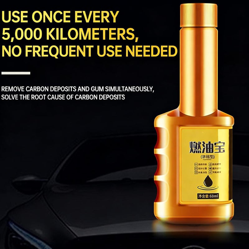 Fuel additive for removing carbon deposits and cleaning fuel lines, gold-label fuel additive for engine cleaning and improvement. - Image 2
