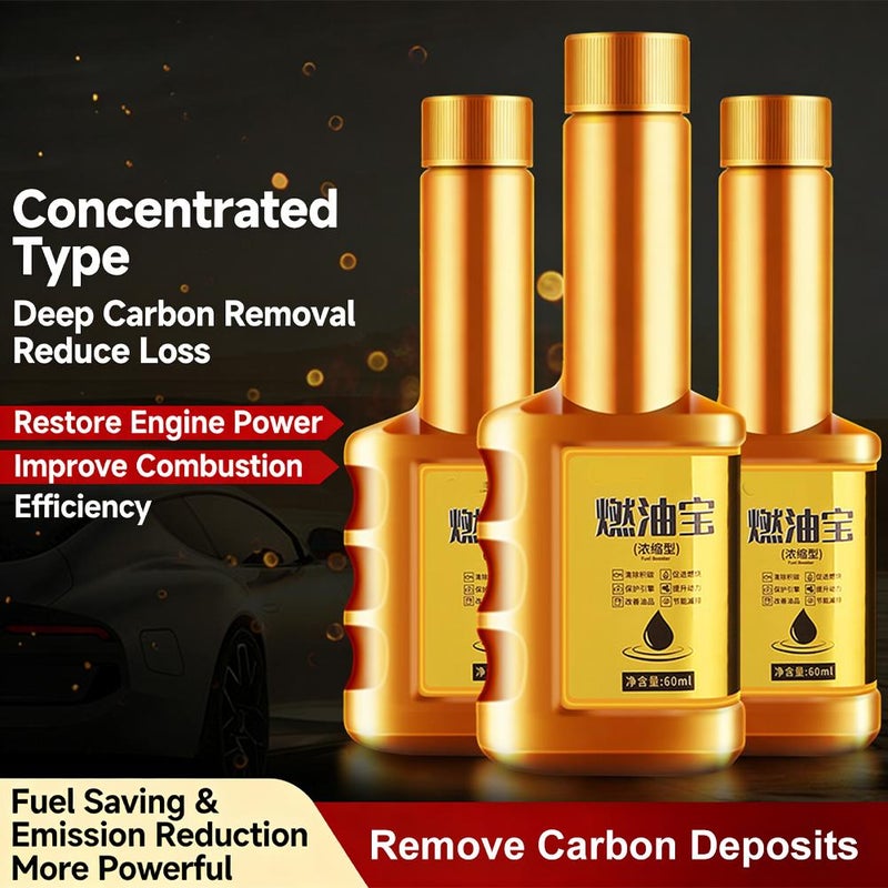 Fuel additive for removing carbon deposits and cleaning fuel lines, gold-label fuel additive for engine cleaning and improvement. - Image 5