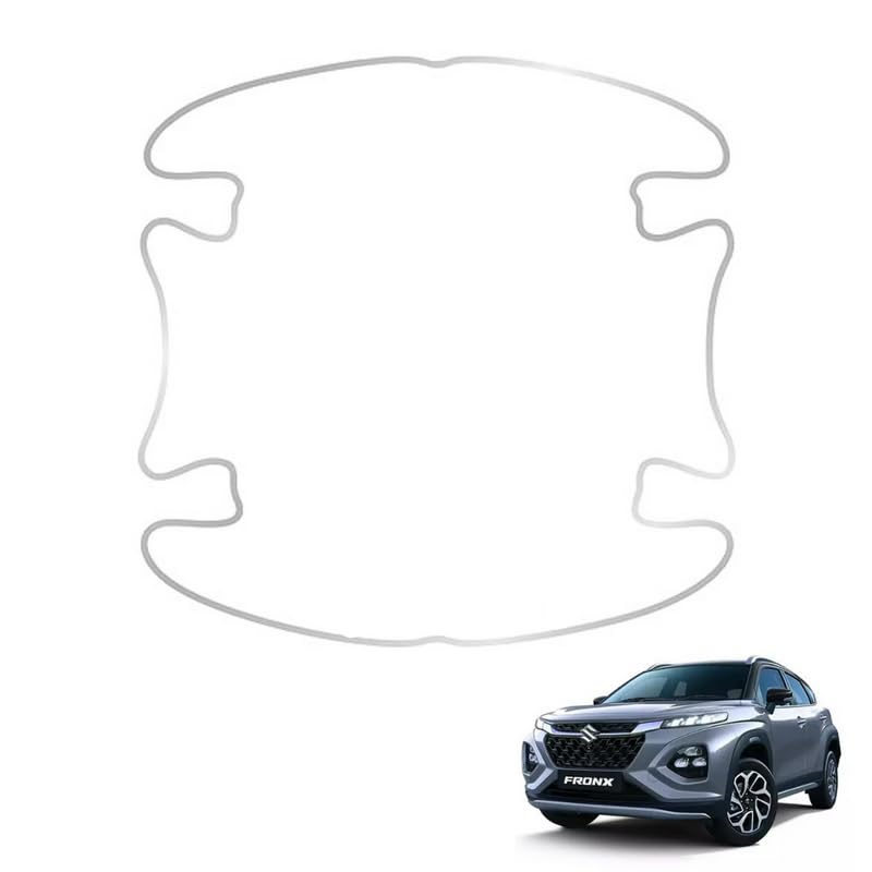 Autokaar Car Door Handle Protector Sticker PU Finger Scratch Guard Transparent Universal for Maruti Ignis/Spresso/SX4/Baleno/Ertiga/WagonR/Celerio/Invicto/Ciaz - Image 1