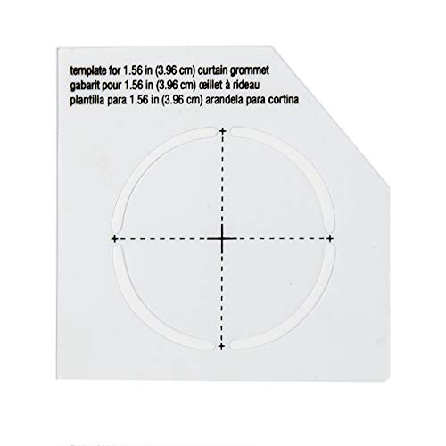 Dritz Home 1-9/16" Plastic Square Curtain Grommets, 8 Sets, Matte Black - Image 5