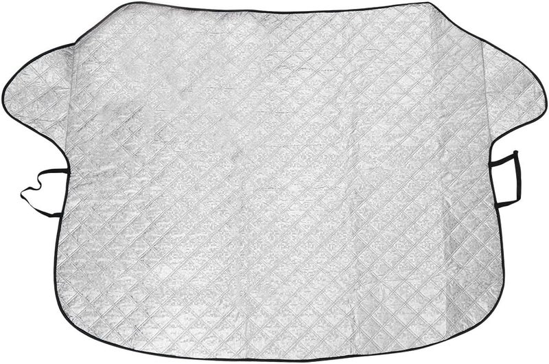 ORFOFE Windshield Snow Cover 180x148x118cm, Waterproof Frost Protector with 4-Layer Windshield Frost Defense, Car Exterior Accessory for Winter Snow and Ice Protection - Image 1