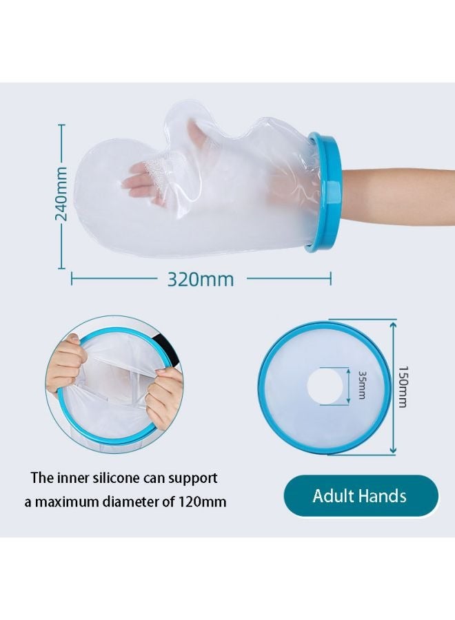 Coconut Adult hand waterproof wound protective cover, waterproof , breathable ,comfortable, suitable for fracture, postoperative and other scenes - Image 2