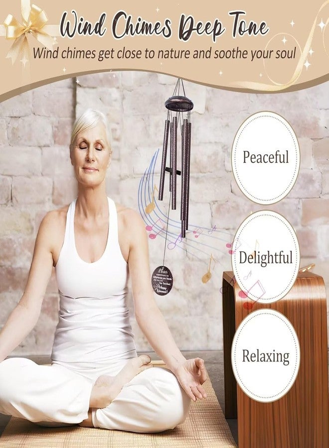 Synhonty 25in Memorial Wind Chimes for Retire - Image 5