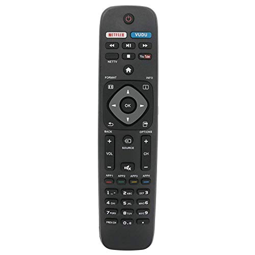 BOMAZ Replacement Remote Control for Philips 43PFL5602/F7 50PFL5601/F7 50PFL5602/F7 55PFL5901/F7 55PFL5601/F7 55PFL5402/F7 65PFL5602/F7 Smart TV - Image 1