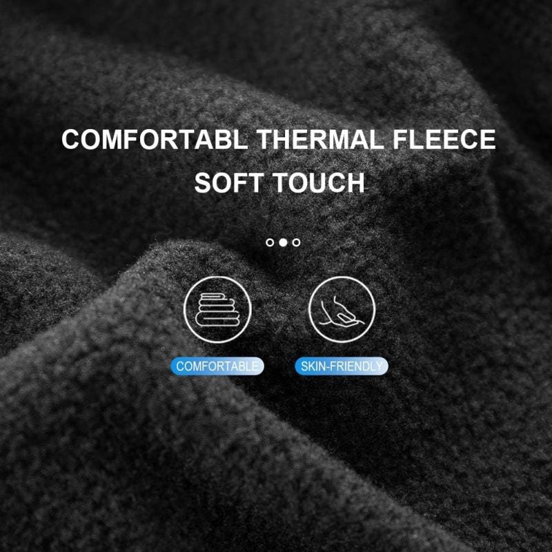 Thermal Fleece Balaclava Windproof Ski Mask - 4-Way Stretch Winter Hood for Cold Weather Motorcycling - Image 5