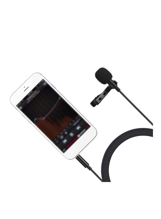 NIBEMINENT Type-C Clip-On Microphone 1D7776-1 Black - Image 4