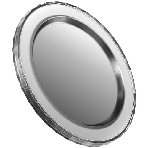 imluckies Magnetic Base Compatible with PopSocket Phone Grips and MagSafe iPhone Series Case, Removable Kindle/Phone Holder Base, Thin & Light Portable Plate, Matte Light-Black - Image 1