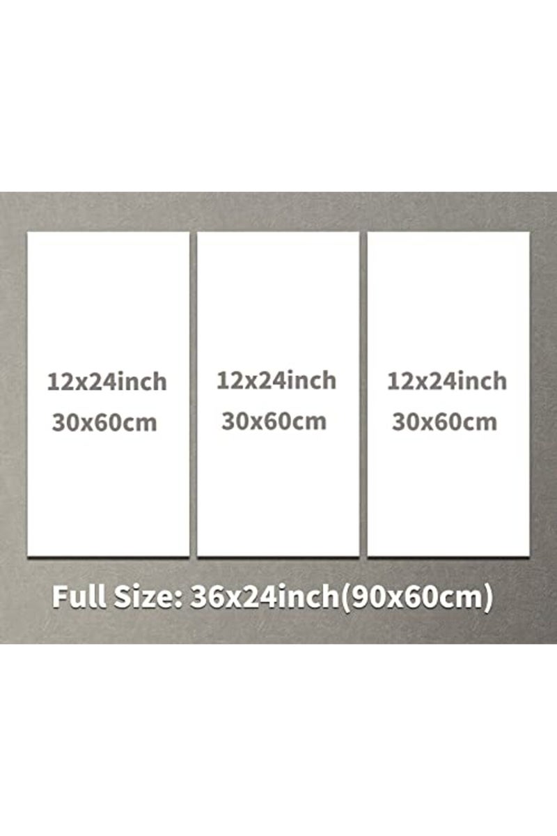 Artbrush Tower Los Angeles Skyline Wall Decor Black and White Cityscape Wall Art Pictures Canvas Print US City Posters Paintings Framed Home Living Room Bedroom Decorations 3 Piece Ready to Hang - Image 5