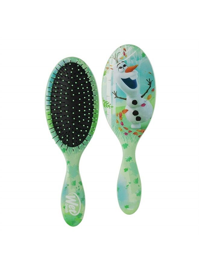 Wet Brush Disney Original Detangler Hair Brush Princess Guiding Spirit- Frozen 2, Olaf- All Hair Types- Ultra-Soft IntelliFlex Bristles Glide Through Tangles with Ease- Protects Against Split Ends