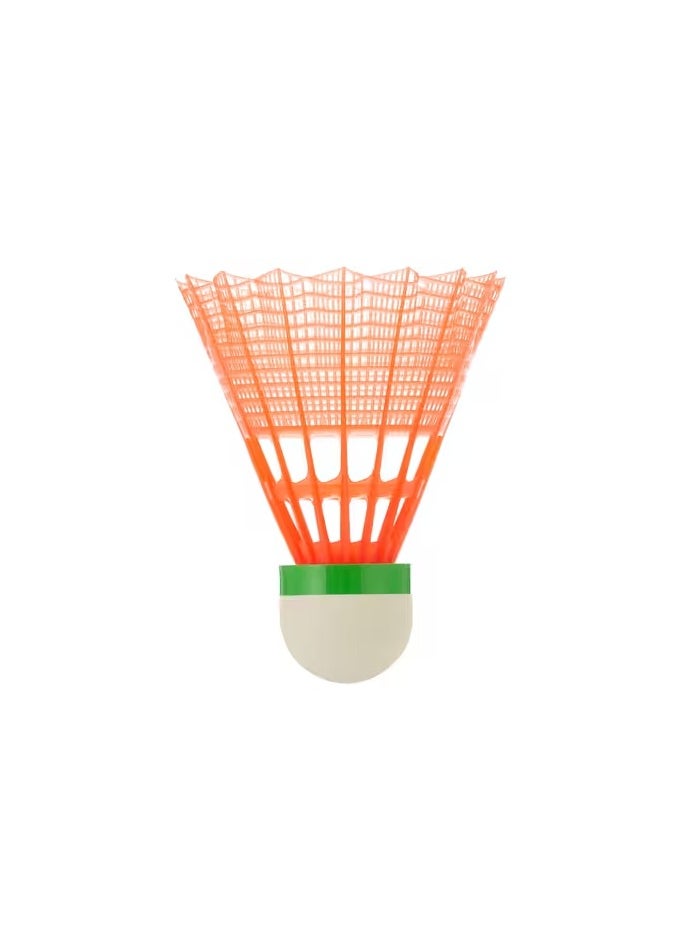 PERFLY Ch Plastic Shuttlecock Psc 100 Medium X 3 Wh Gr Or  - Image 4