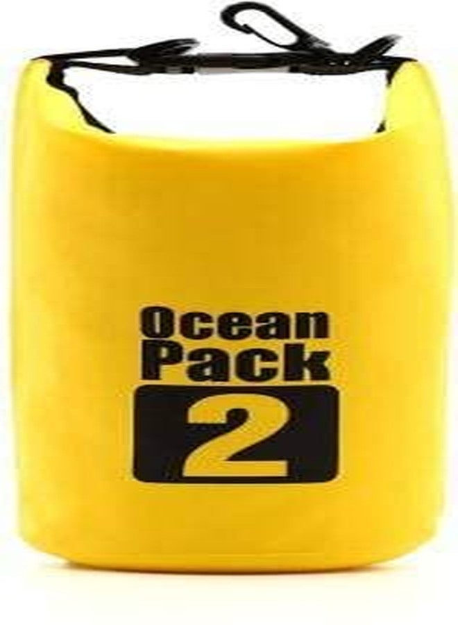Zarini 2-Liter Multicolor PVC Waterproof Dry Bag: Essential for Swimming, Kayaking, Canoeing, River Trekking, Boating, and Beach Trips - Image 2