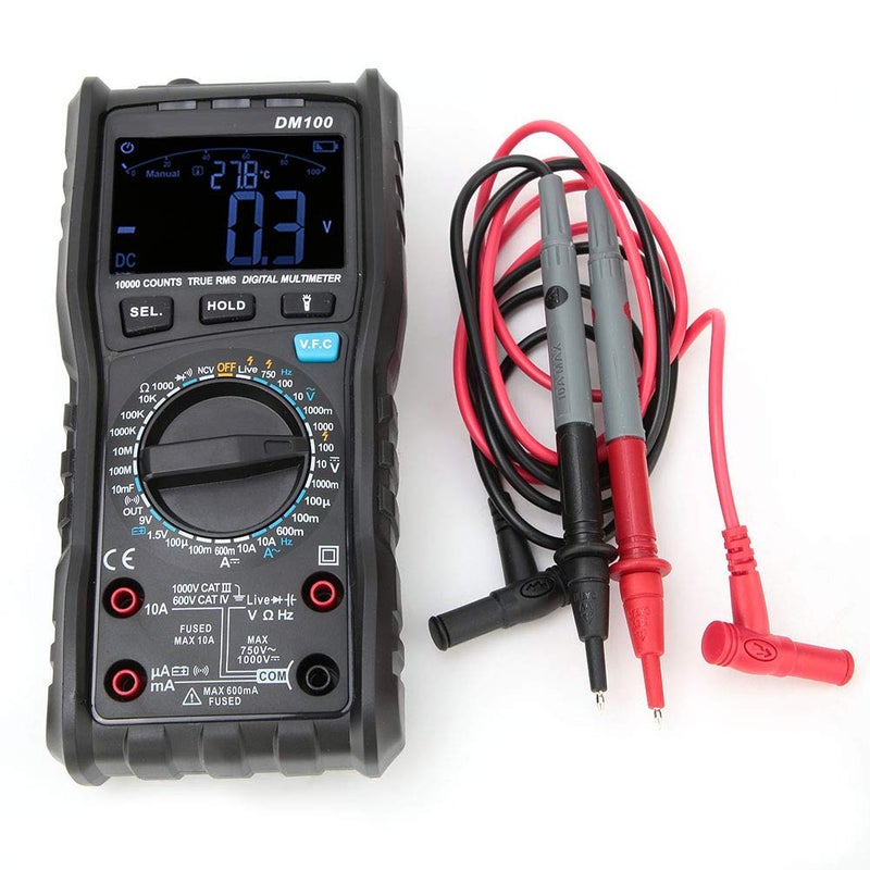 Digital Multimeter Tester High Precision AC DC Voltage Current Frequency Dual Display NCV Detection - Image 1