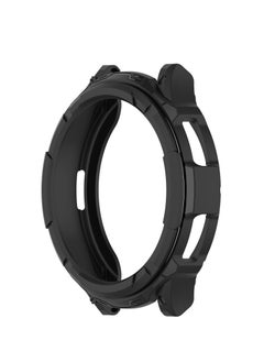 Generic Case for Samsung Galaxy Watch 6 Classic 47mm Rotating Ring + TPU Armor Watch Protective Case (Black)  - Image 3