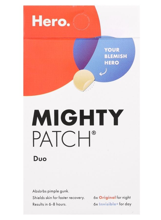 Mighty Patch® Duo  6 Original + 6 Invisible Patches