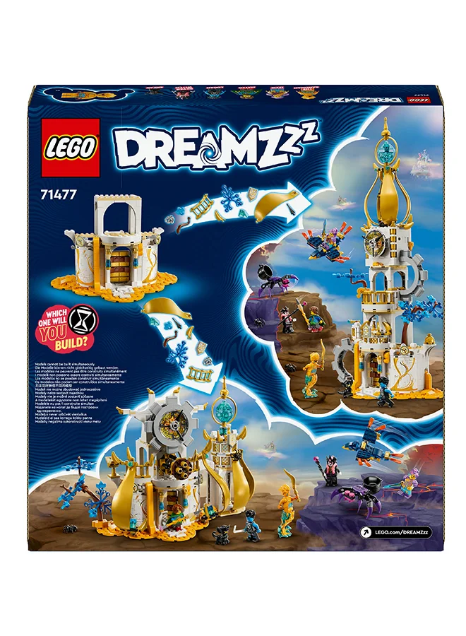 LEGO DREAMZzz The Sandman’s Tower, Castle Toy Playset for Kids, Boys & Girls, with 2 Building Options, Featuring Spider and Bird Animal Figures plus 5 Minifigures, Fantasy Birthday Gifts 71477