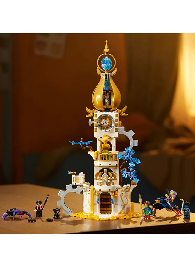 LEGO DREAMZzz The Sandman’s Tower, Castle Toy Playset for Kids, Boys & Girls, with 2 Building Options, Featuring Spider and Bird Animal Figures plus 5 Minifigures, Fantasy Birthday Gifts 71477