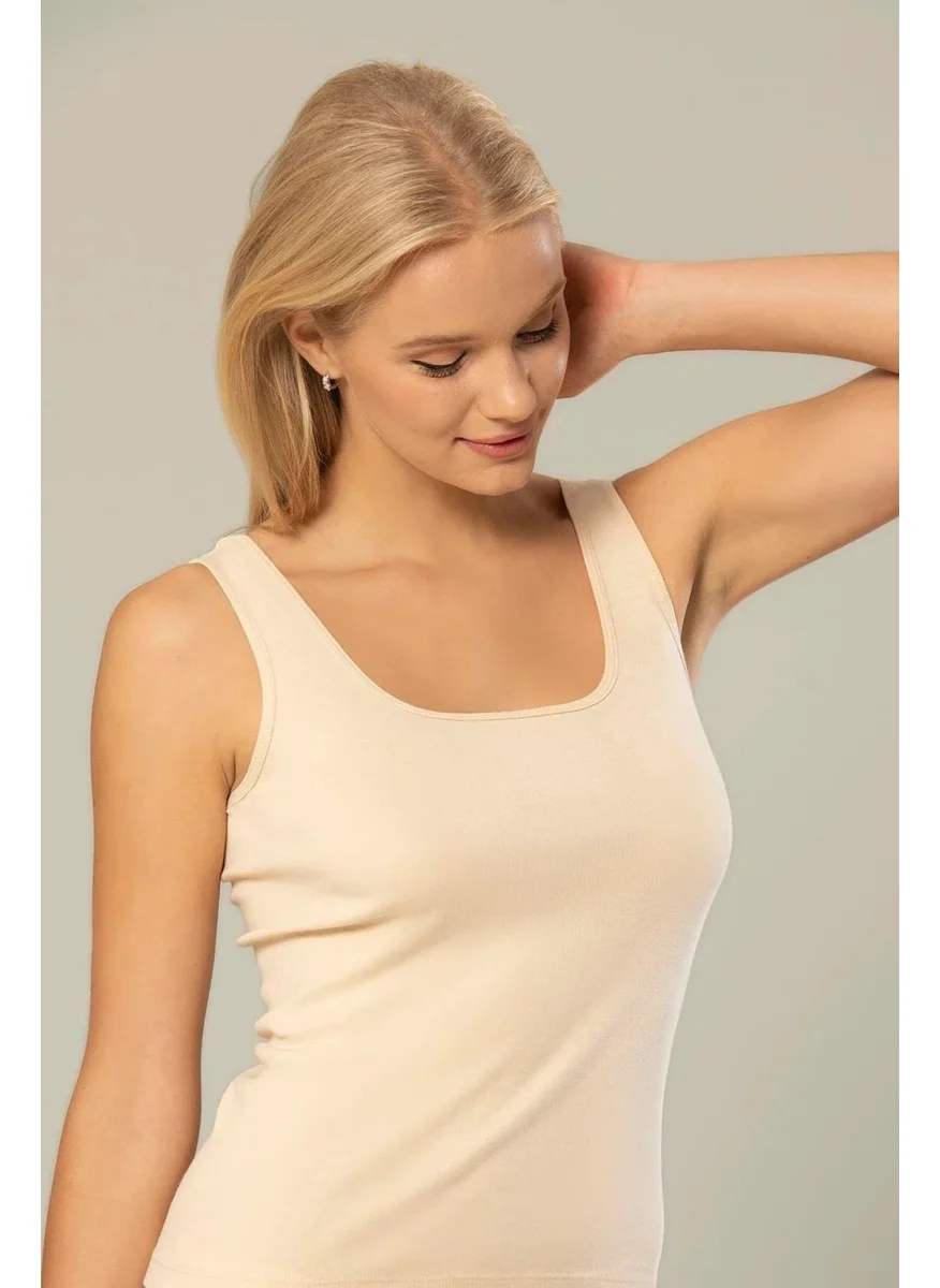 إيردم Women's Ribana Thick Strappy Undershirt 2105 - 3 Pieces