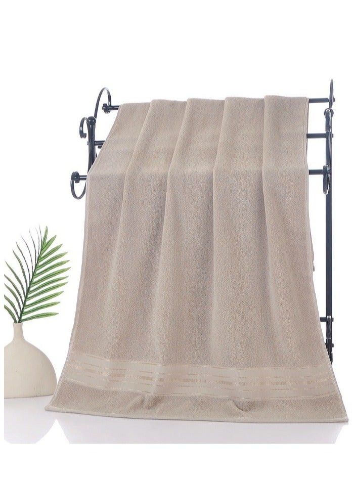 جِيجل جوي مجموعة منشفة من 3 قطع؛ 1 منشفة حمام، 1 منشفة، و 1 منشفة مربعة -100٪ قطن ممشوة تجفيف سريع عالية امتصاص المياه منشفة حمام سميكة - نوعية الفندق ناعمة، مناسبة لأحواض الاستحمام والمنتجعات الصحية - Image 2